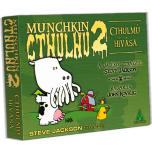 Joc de carti Asmodee Munchkin Cthulhu 2 - Chemarea lui Cthulmu carti accesoriu in limba maghiara