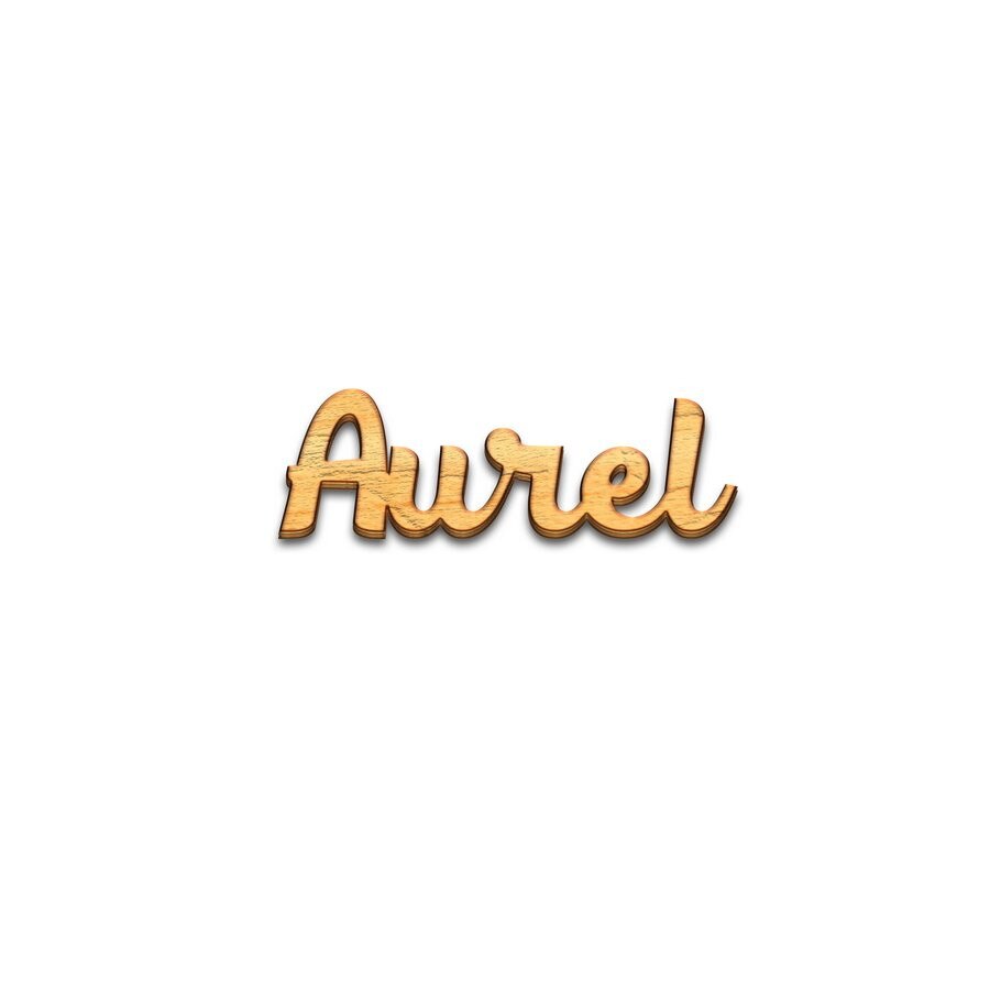 Decor nume Aurel 15 cm inaltime