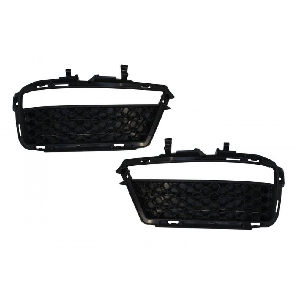 Grile Laterale Bara Fata compatibil cu Mercedes W221 S-Class S63 S65 A-Look (2005-2012)