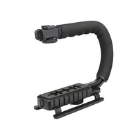 Hand grip Shoot, forma de C, pentru aparate DSLR si camere video sport
