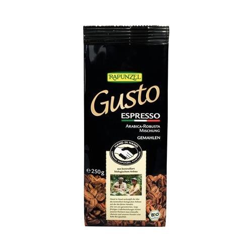 Cafea Bio Gusto Espresso Macinata Rapunzel 250gr