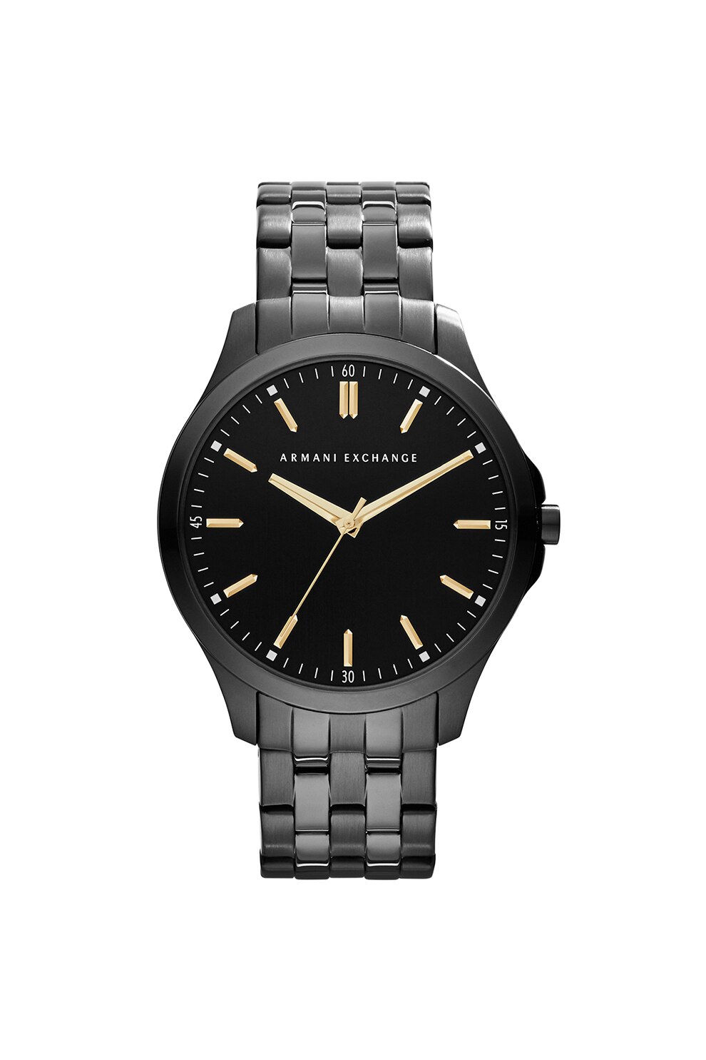 ARMANI EXCHANGE, Ceas din otel inoxidabil, Negru