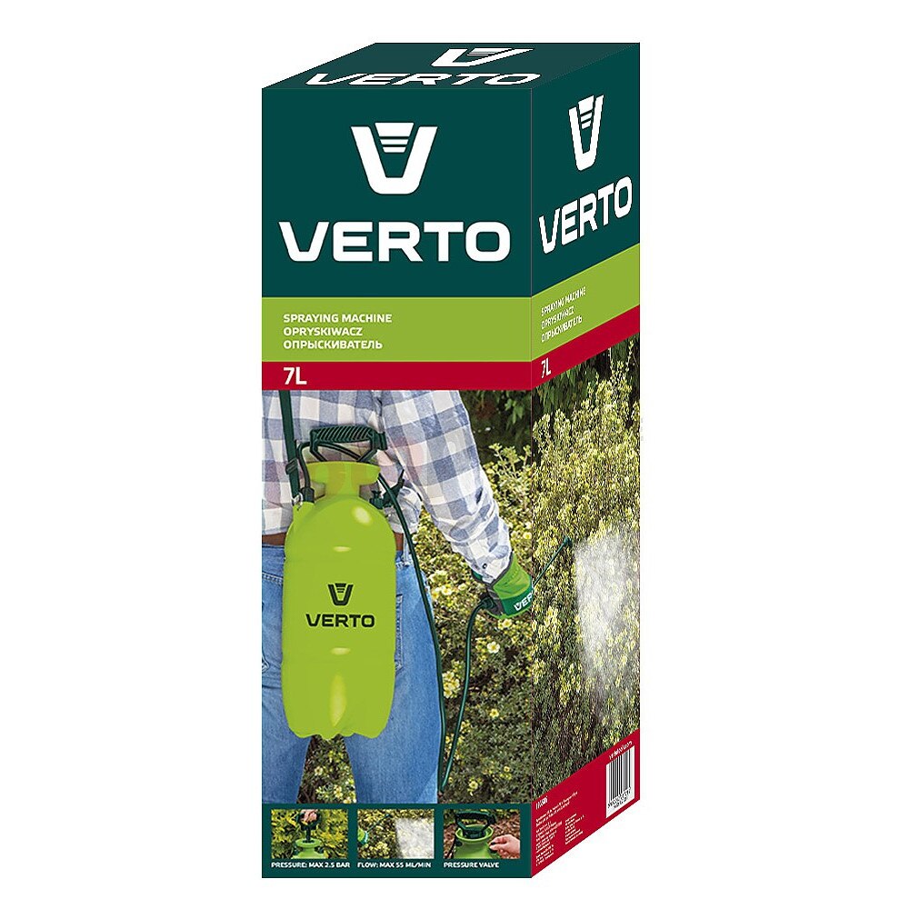 Pompa de stropit manuala 7L, VERTO 15G506