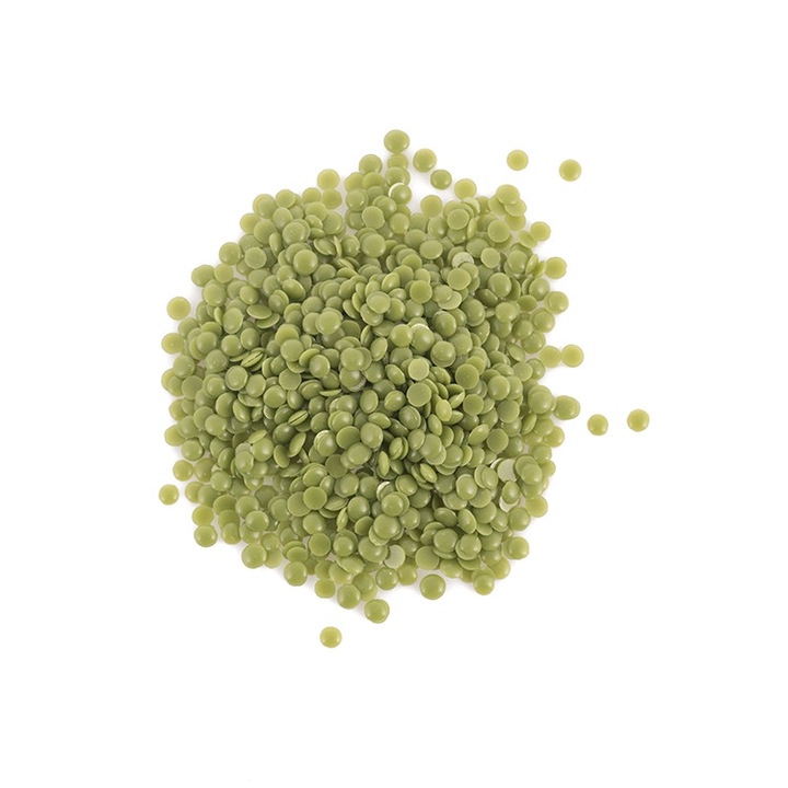Ceara pentru epilare traditionala perle, Green, Roial, 800gr