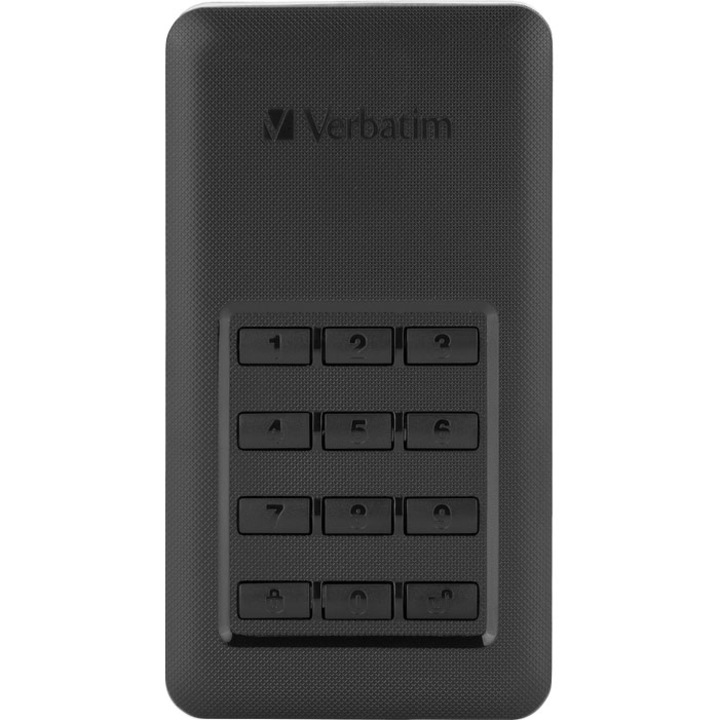 erbatim Store 'n' Go, 256 GB, AES 256-bit, Külső SSD