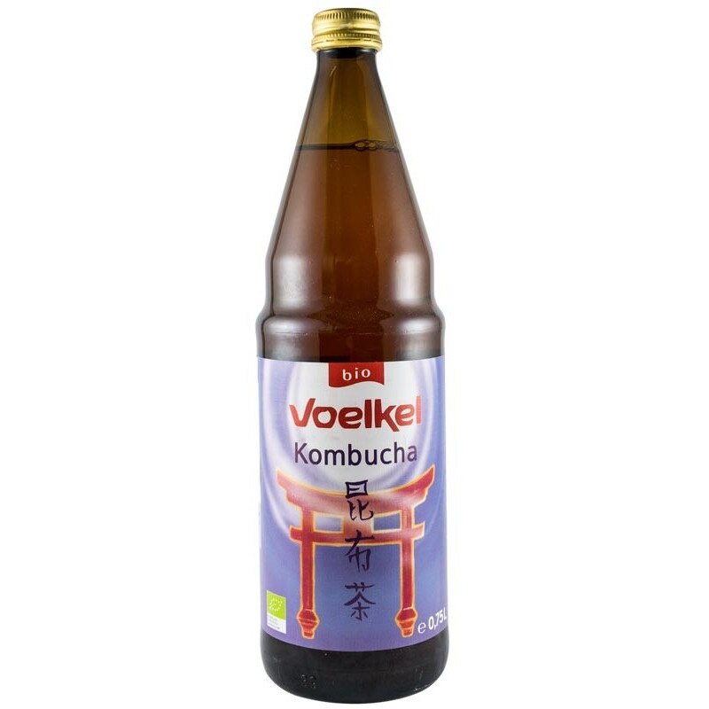 Bautura acidulata BIO pe baza de Kombucha, Voelkel 0.75 l