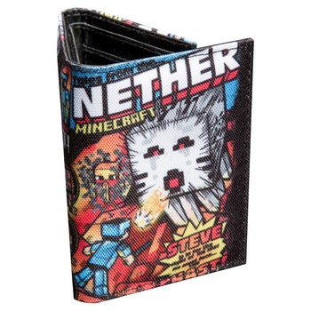 Portofel Tri-Fold Minecraft Tales from the Nether Portofel Tri-Fold Minecraft Tales from the Nether