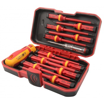 Set de 13 surubelnite izolate VDE (Industrial) Set de 13 surubelnite izolate VDE (Industrial)