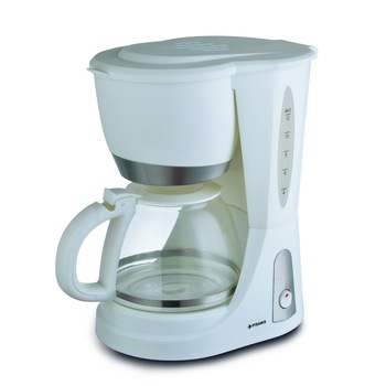 Cafetiera Pyramis WI1001, putere 830W, capacitate 12 cesti, antipicurare, culoare alb Cafetiera Pyramis WI1001, putere 830W, capacitate 12 cesti, antipicurare, culoare alb