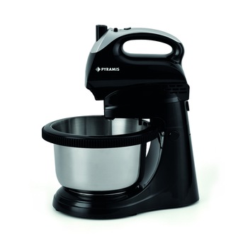 Mixer cu bol Pyramis BR501, putere 300W, 5 + 1 trepte de viteza, vas din otel inoxidabil Mixer cu bol Pyramis BR501, putere 300W, 5 + 1 trepte de viteza, vas din otel inoxidabil