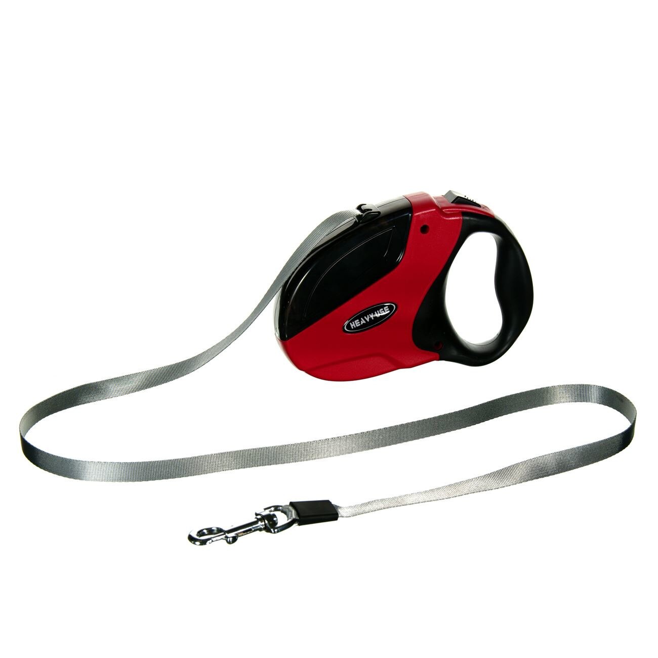 Lesa retractabilai cu banda,iMK™, Pentru Caini cu greutatea de aproximativ 50kg, 5M, Sistem de franare, Maner anti-alunecare