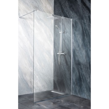 Paravan de dus walk-in Sanotechnik Freedom II MP300, sticla securizata, Easyclean, 127-129x195 cm Paravan de dus walk-in Sanotechnik Freedom II MP300, sticla securizata, Easyclean, 127-129x195 cm