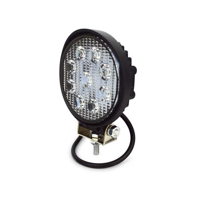 Proiector LED Lucru/ Santier/ Offroad Rotund Lumina Flood 27W