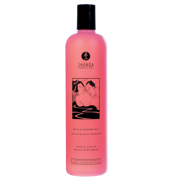 Gel de dus SHUNGA, cu aroma de fructe exotice, 500 ml