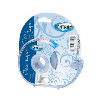 Banda adeziva 19 mm x 33 m cu dispenser Centrum 80148 Banda adeziva 19 mm x 33 m cu dispenser Centrum 80148