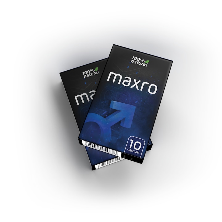 Supliment natural pentru potenta si erectie | 10 capsule | Maxro