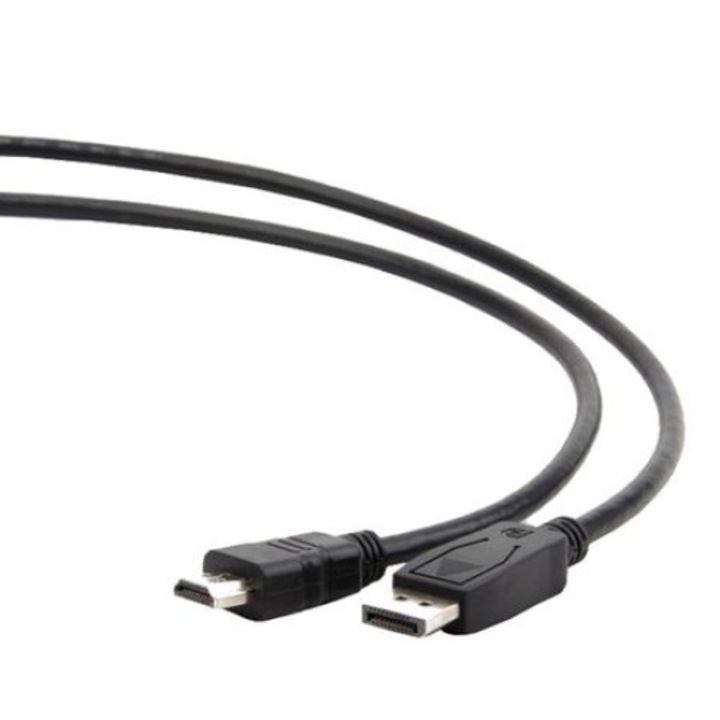 Cablu Displayport, HDMI, 5 m, Negru, FHD, unidirectional