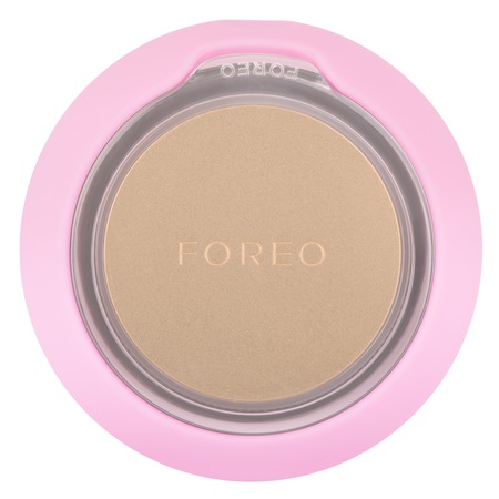 Dispozitiv de curatare faciala FOREO UFO mini Pearl Pink, accelerarea efectului mastilor de ten in 90 secunde, Roz