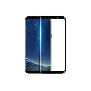 Folie sticla securizata curbata Hoco, 0.25mm, Samsung Galaxy S9 Plus, culoare Negru Folie sticla securizata curbata Hoco, 0.25mm, Samsung Galaxy S9 Plus, culoare Negru