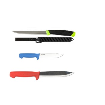 Set 3 cutite de macelarit peste Mora , CP12 Set 3 cutite de macelarit peste Mora , CP12