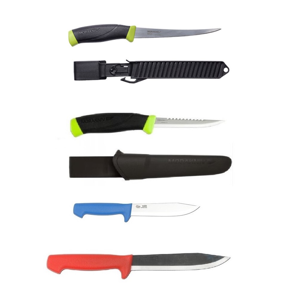 Set 4 cutite de macelarit peste Mora, CP14