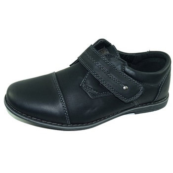 Pantofi pentru baieti Kellaifeng KLF1656-1, Negru Pantofi pentru baieti Kellaifeng KLF1656-1, Negru