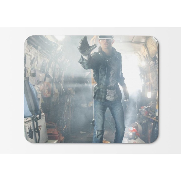 Mouse Pad Ready Player One Action Sci-Fi Thriller Steven Spielberg - 21,5 x 27 x 0,3 cm