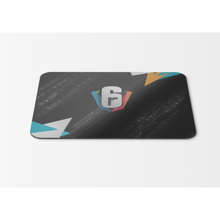Egérpad Rainbow Six Siege Pro League - 21,5 x 27 x 0,3 cm