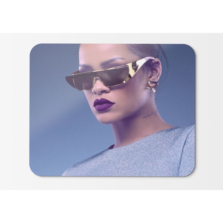 Egérpad Rihanna Dior napszemüveg - 21,5 x 27 x 0,3 cm