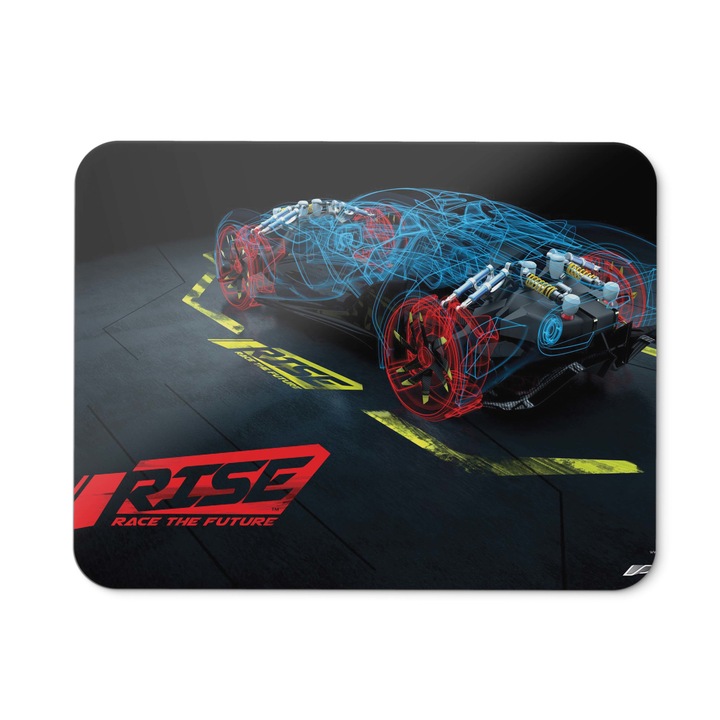 Mouse Pad Rise Race The Future Driving Game Racing Future PC Xbox One - 21,5 x 27 x 0,3 cm
