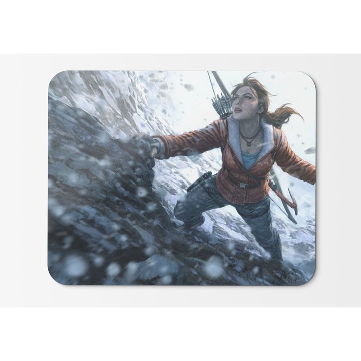 Mouse Pad Rise Of The Tomb Raider Lara Croft Dlc - 21,5 x 27 x 0,3 cm