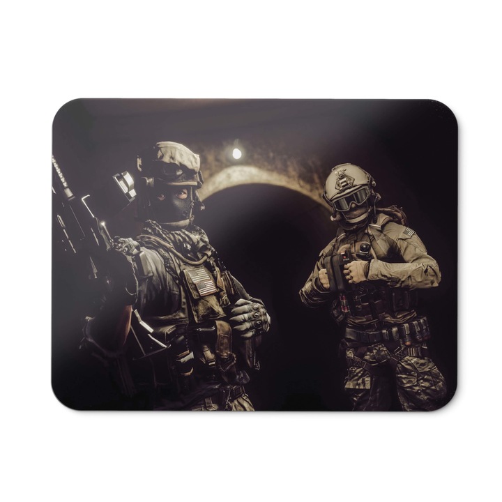 Mouse Pad Soldiers Battlefield Hd - 21,5 x 27 x 0,3 cm