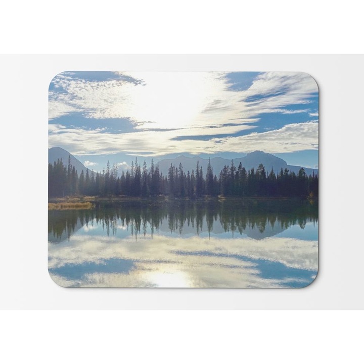 Egérpad Sunny Day Reflections Fenyőfák - 21,5 X 27 X 0,3 cm