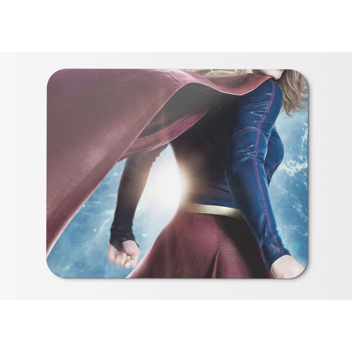 Mouse Pad Supergirl Season Hd - 21,5 X 27 X 0,3 cm