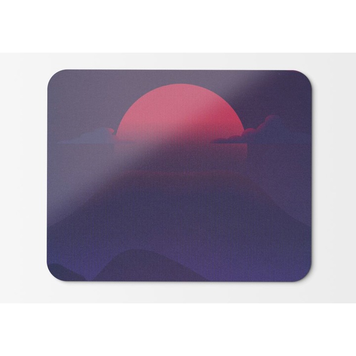 Egérpad Sunset Mountains Sötét felhők – 21,5 x 27 x 0,3 cm