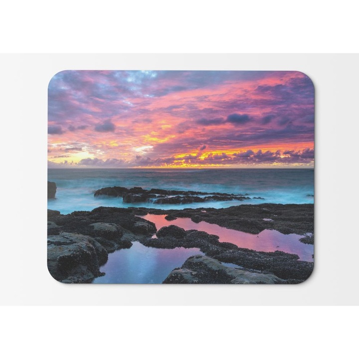 Egérpad Sunset Cape Arago Oregon Coast Sziklás part - 21,5 x 27 x 0,3 cm