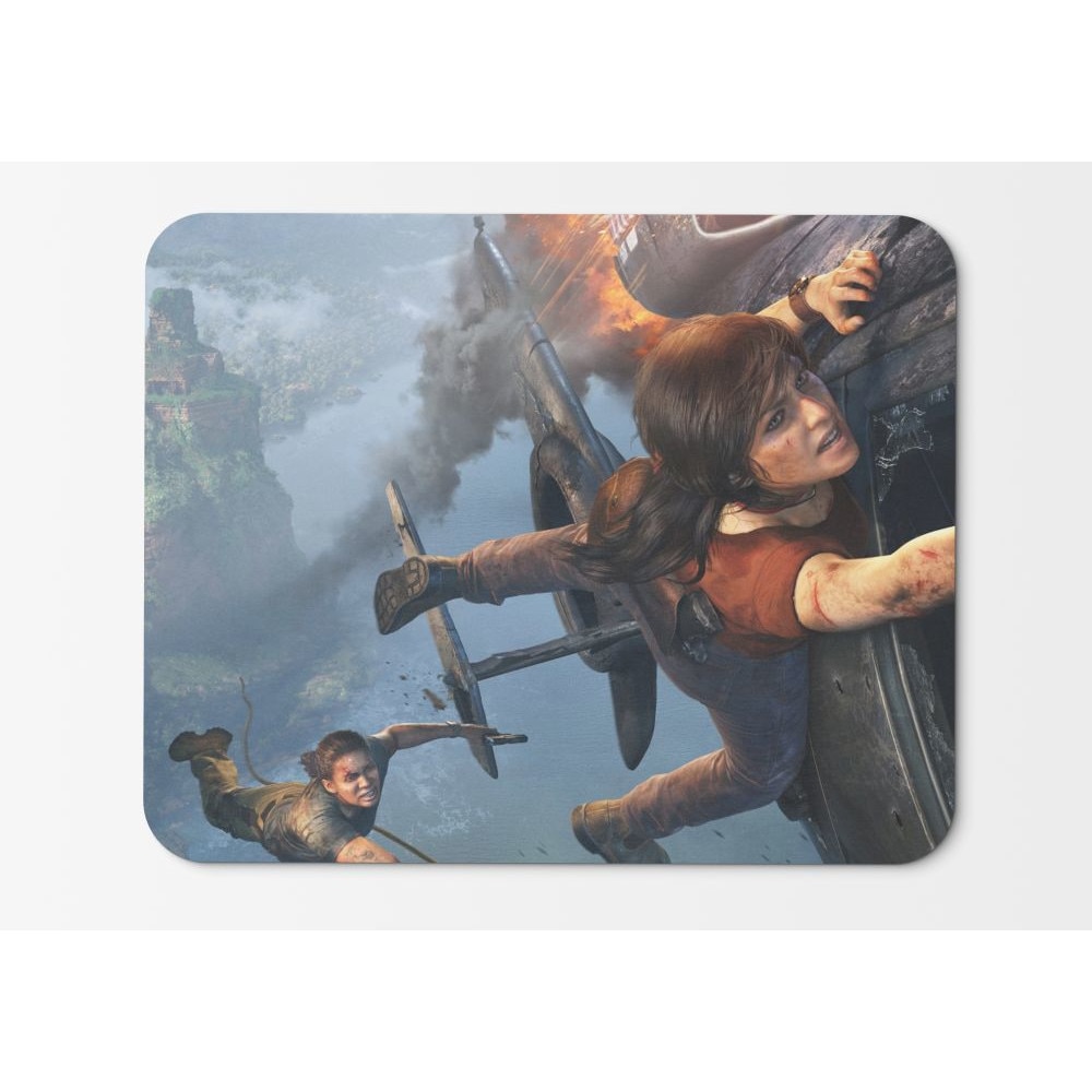 Mouse Pad Uncharted The Lost Legacy Chloe Frazer Nadine Ross - 21.5 X 27 X  0.3cm - eMAG.ro