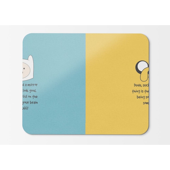 Egérpad Adventure Time Motiváció - 21,5 X 27 X 0,3 cm