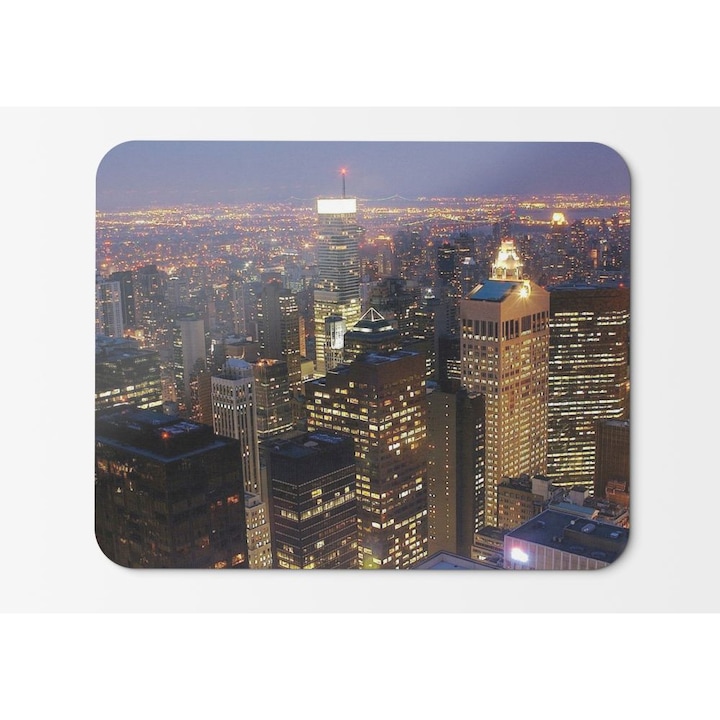 Mouse Pad City View From The Apartment - 21.5 X 27 X 0.3cm