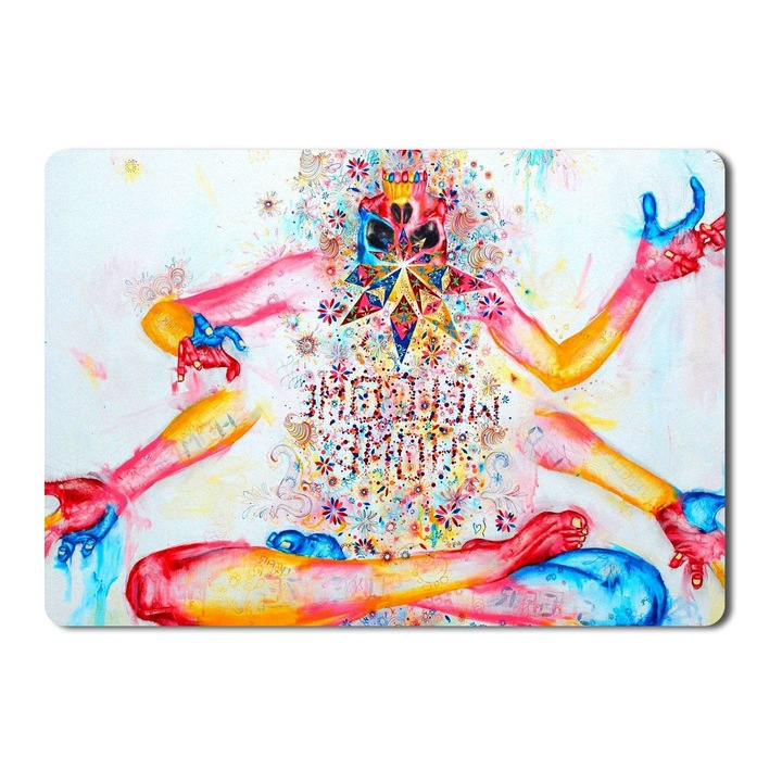 Színes, megvilágított Android egérpad – 21,5 x 27 x 0,3 cm