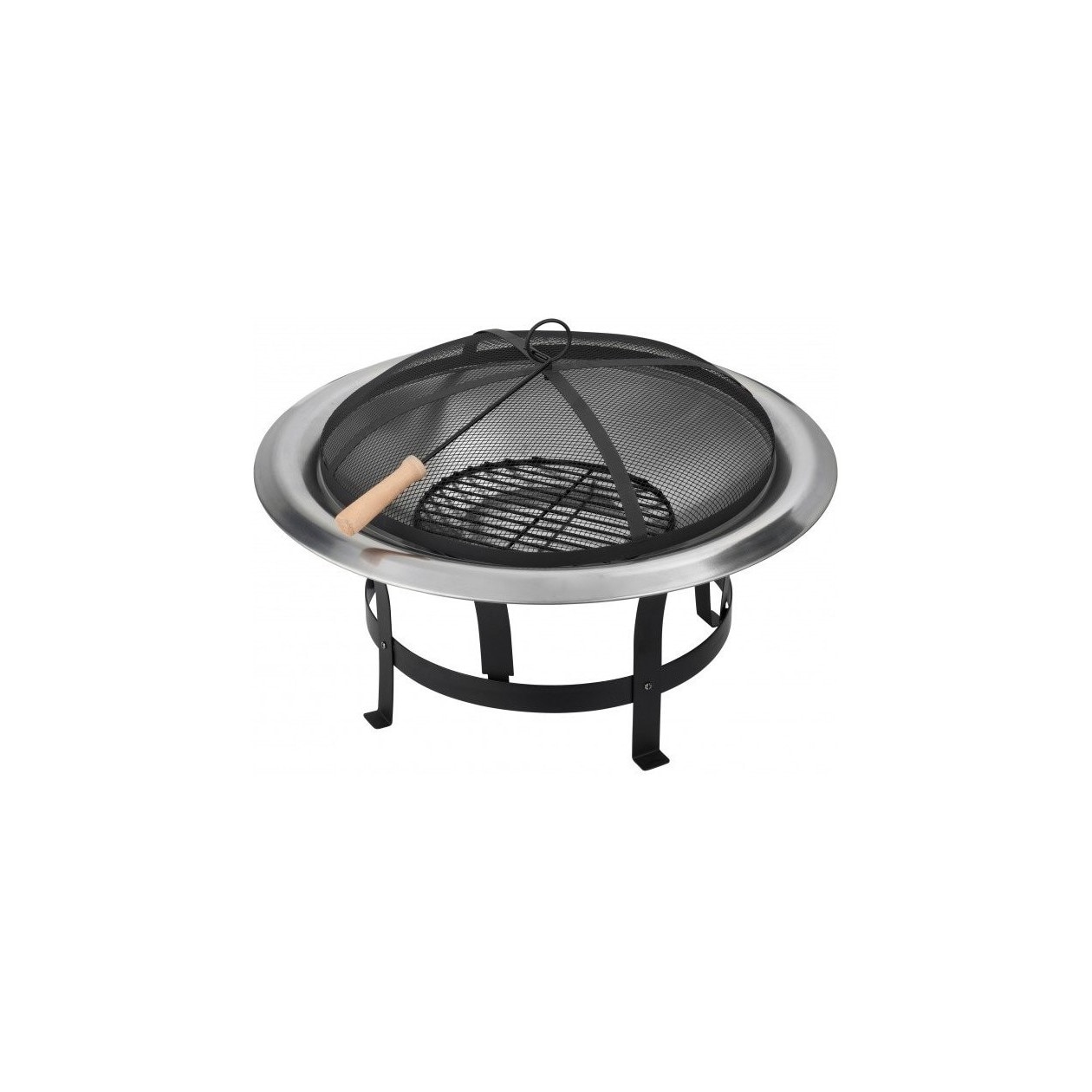 Semineu de terasa din inox Madrid Activa 15000