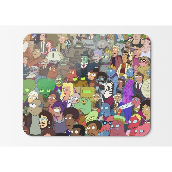 Futurama egérpad - 21,5 x 27 x 0,3 cm