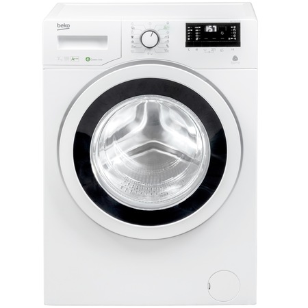 Masina de spalat rufe Slim Beko WKY71033PTLYB3, 7 kg, 1000 RPM, Clasa A+++, Mini LCD, Alb