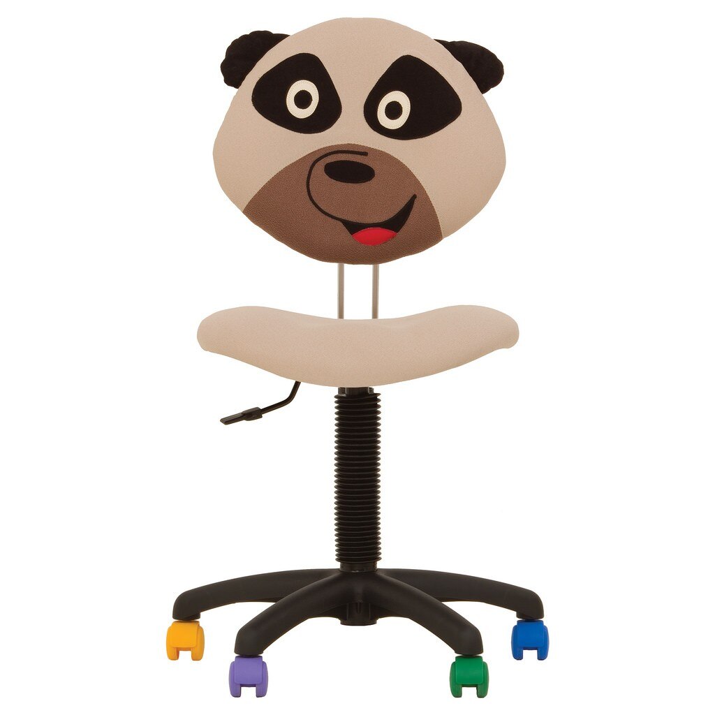 Scaun copii PANDA, Crem stofa microsolco