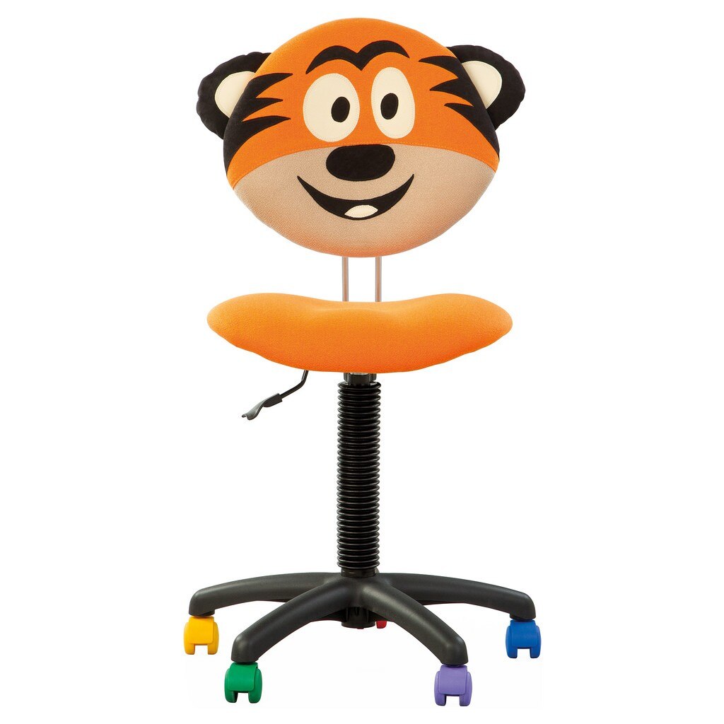 Scaun copii TIGER, Portocaliu stofa microsolco