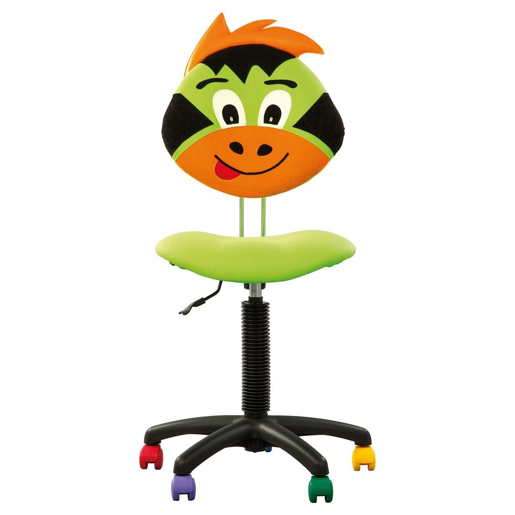 Scaun copii DRAGON, Verde stofa microsolco