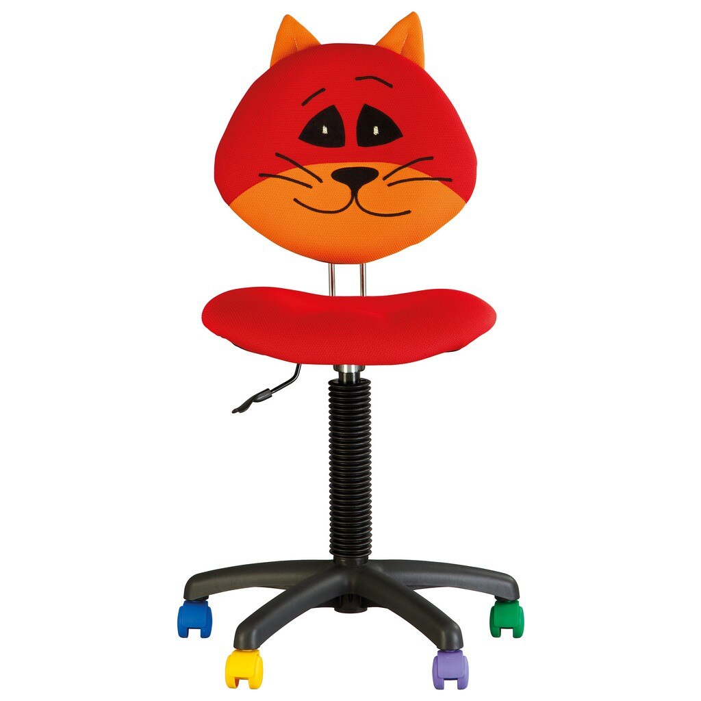 Scaun copii CAT, Rosu stofa microsolco