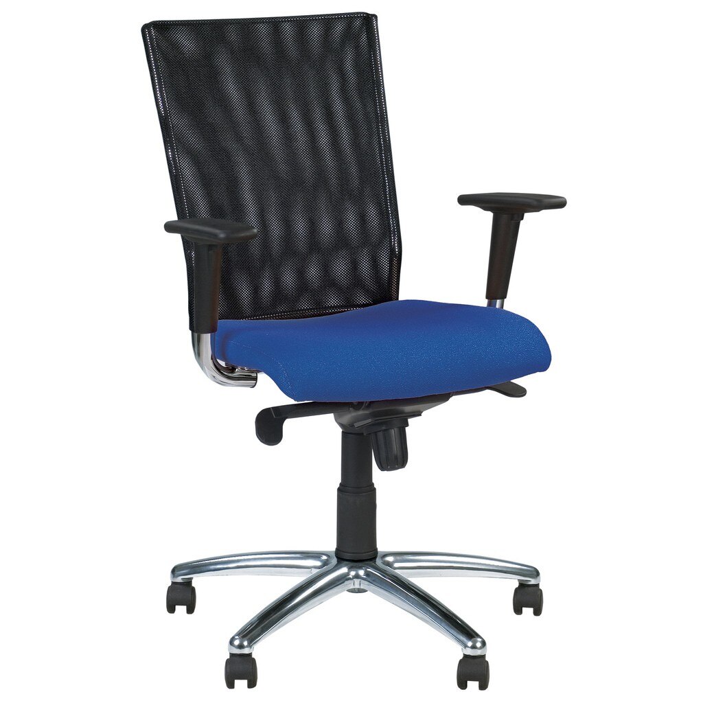 Scaun de birou EVOLUTION R, Safir-negru stofa fiji