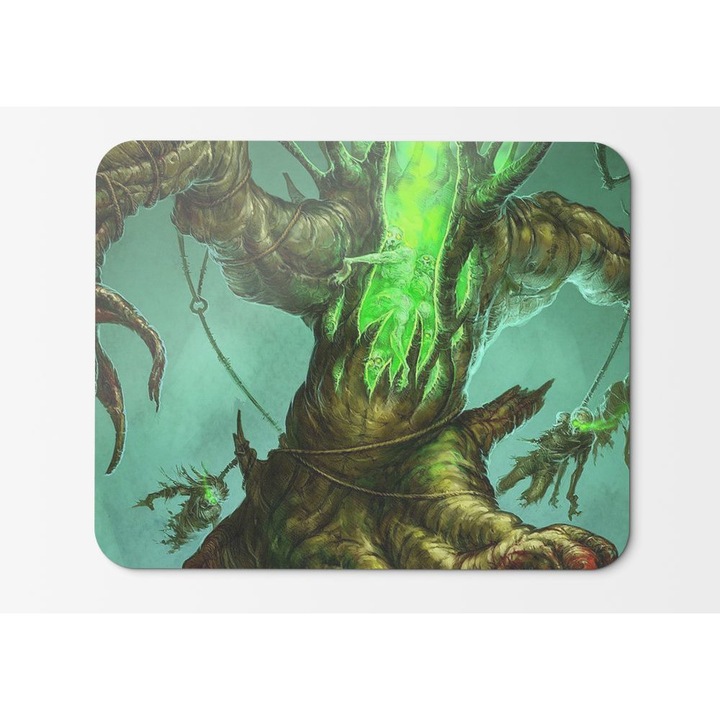 Mouse Pad Green Tree Monster - 21.5 X 27 X 0.3cm