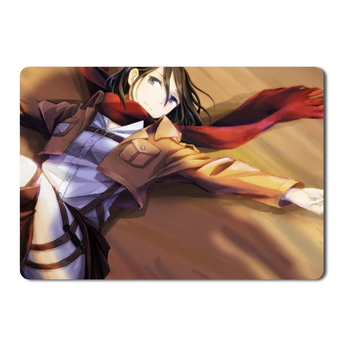 Mikasa Ackerman Attack On Titan egérpad - 21,5 x 27 x 0,3 cm